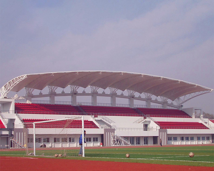 膜结构体育看台遮阳蓬