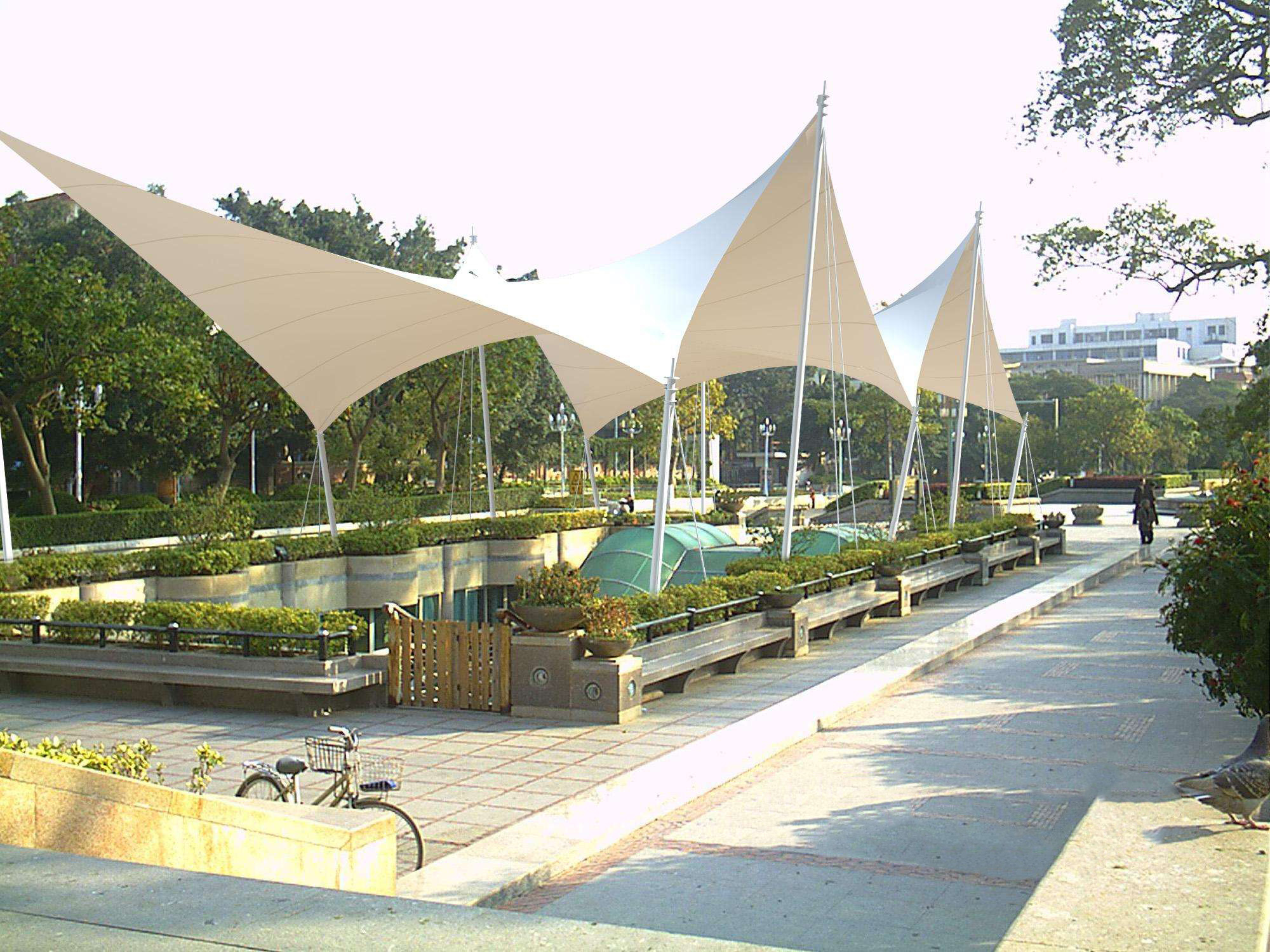 商业设施膜结构