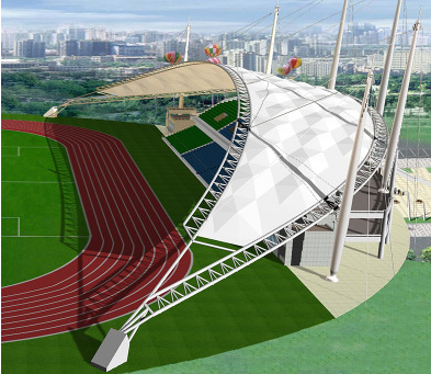 体育看台遮阳棚设施