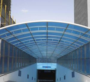 出入口雨棚安装