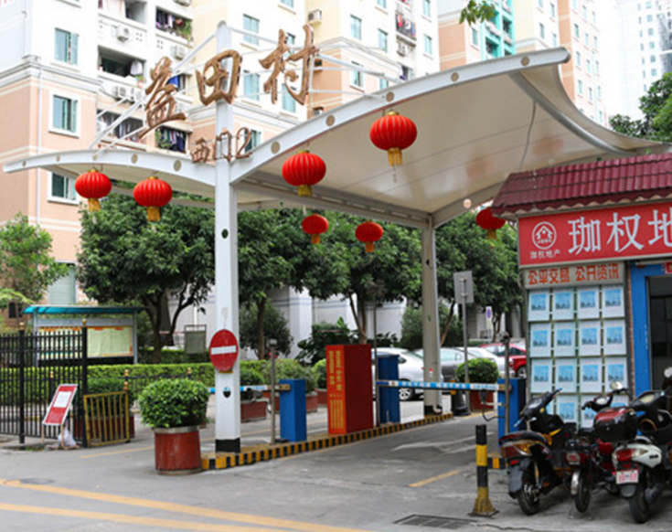 贵州户外钢膜结构出入口