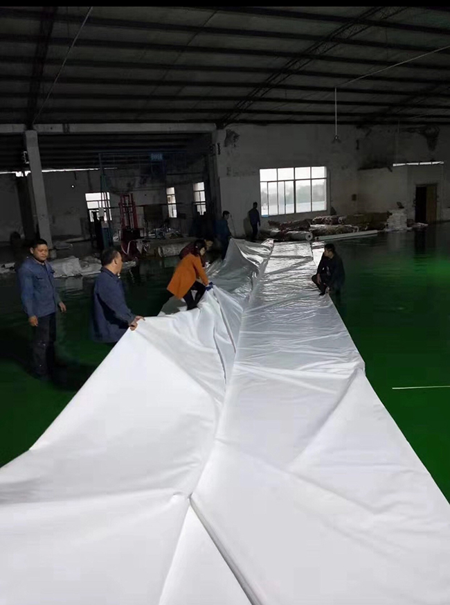 重庆綦江中国移动公司网球场膜布加工