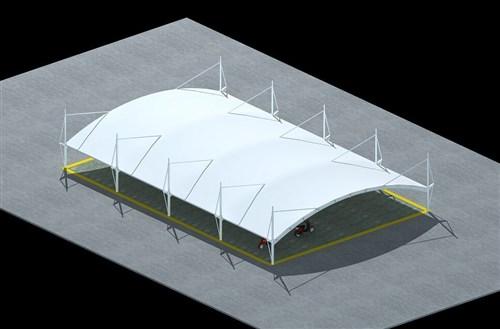 贵州冒顶停车棚价格