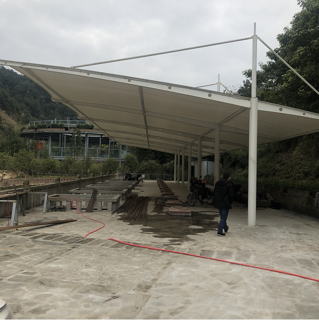 贵阳摩托车停车棚安装